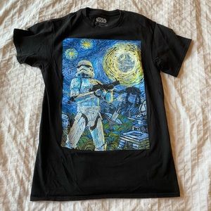Van Gogh inspired Star Wars T-Shirt